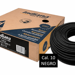 CABLE THHW-LS 600V, CAL. 10 AWG  MARCA: INDIANA