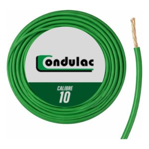 CABLE THHW-LS 600V, CAL. 10 AWG  MARCA: CONDULAC